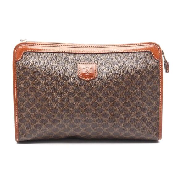 Celine Macadam Clutch Bag PVC Leather - Picture 1 of 8